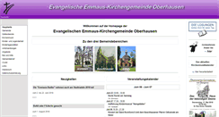 Desktop Screenshot of emmaus-ob.de