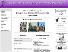 Tablet Screenshot of emmaus-ob.de